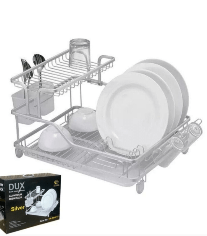 מתלה פלטות כסף DUX אלומיניום TA-1008F-S
